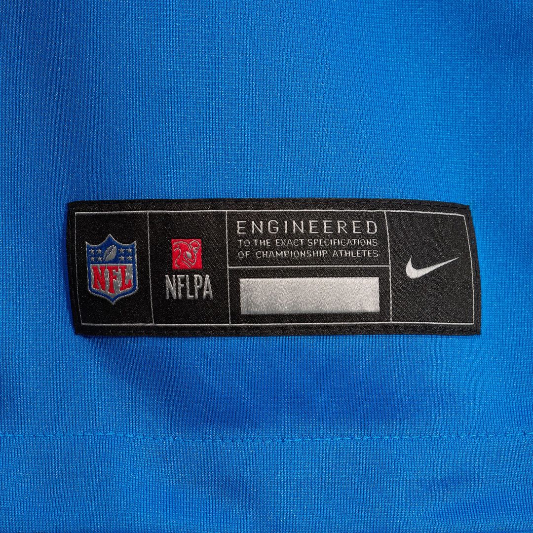 Malcolm Rodriguez Detroit Lions Nike Game Jersey - Blue