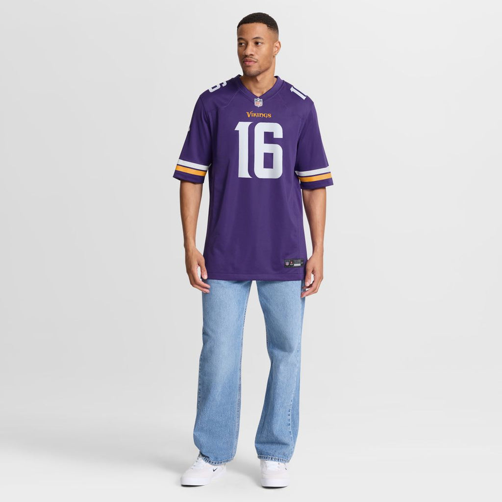 Jaren Hall Minnesota Vikings Nike  Game Jersey -  Purple