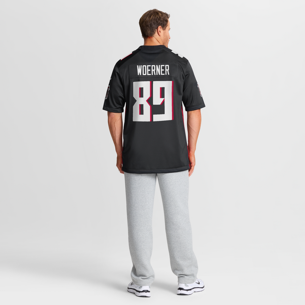 Charlie Woerner Atlanta Falcons Nike  Game Jersey -  Black