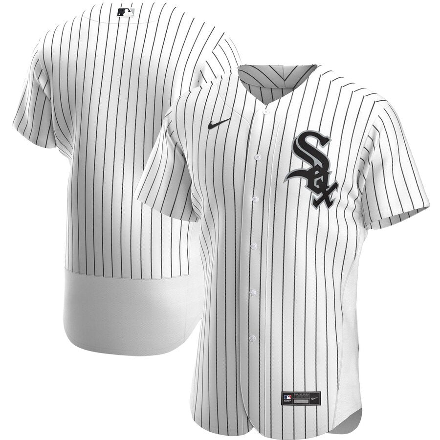 Men s Chicago White Sox Nike White Home Authentic Official Team Jersey Sports Fan Apparel Official NFL Team Jersey Football Fan Apparel