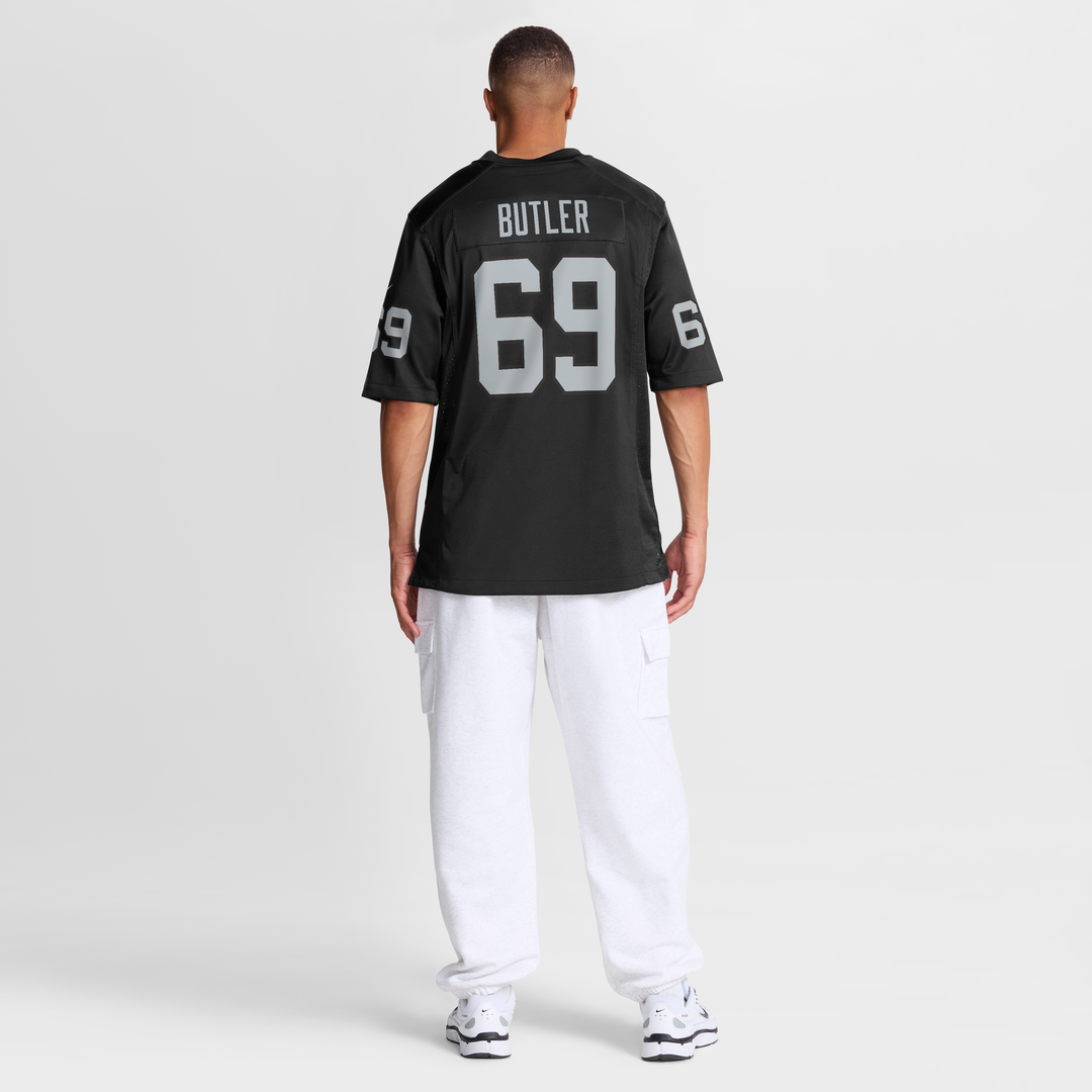 Adam Butler Las Vegas Raiders Nike Team Game Jersey -  Black
