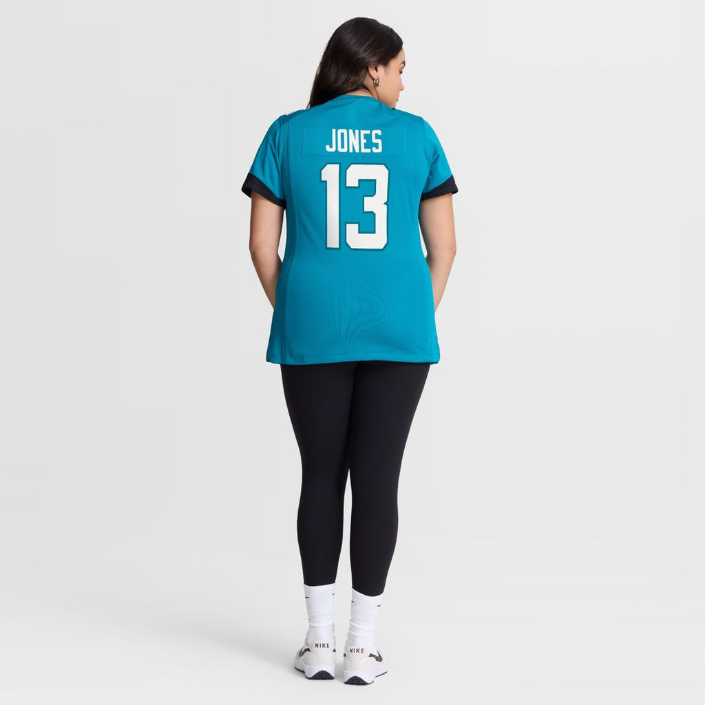 Tim Jones Jacksonville Jaguars Nike Women's Team Game Jersey -  Teal