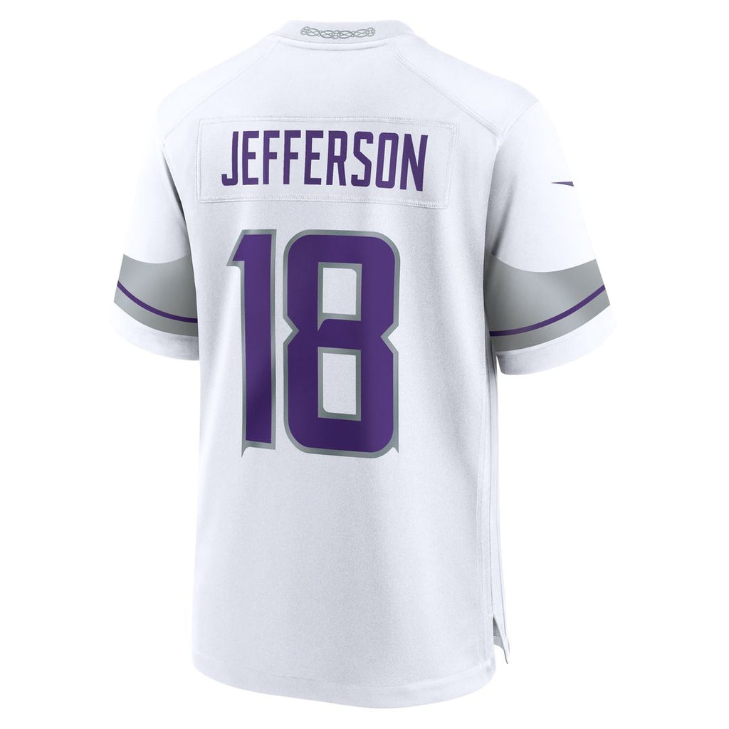 Justin Jefferson Minnesota Vikings Nike Classic Player Game Jersey - Purple