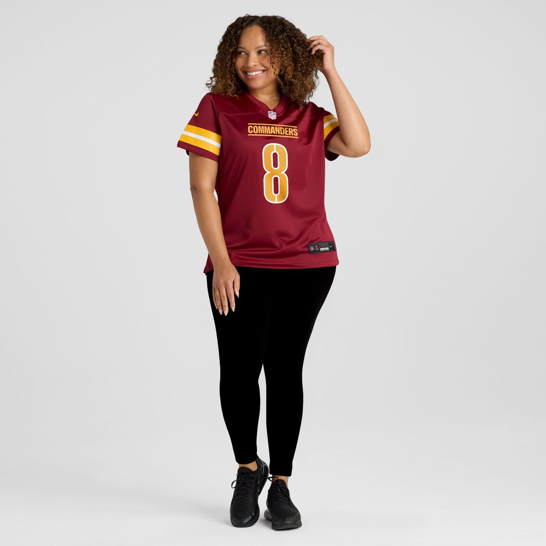 Marcus Mariota Washington Commanders Nike Women's Team Game Jersey -  Burgundy