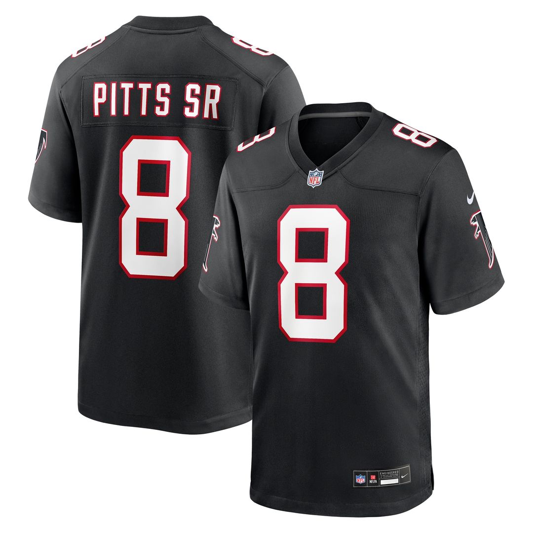 Kyle Pitts Sr. Atlanta Falcons Nike Game Jersey - Red