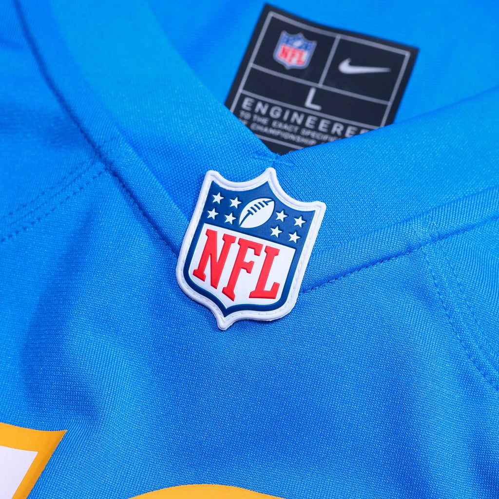 Oronde Gadsden Los Angeles Chargers Nike Team Game Jersey -  Powder Blue