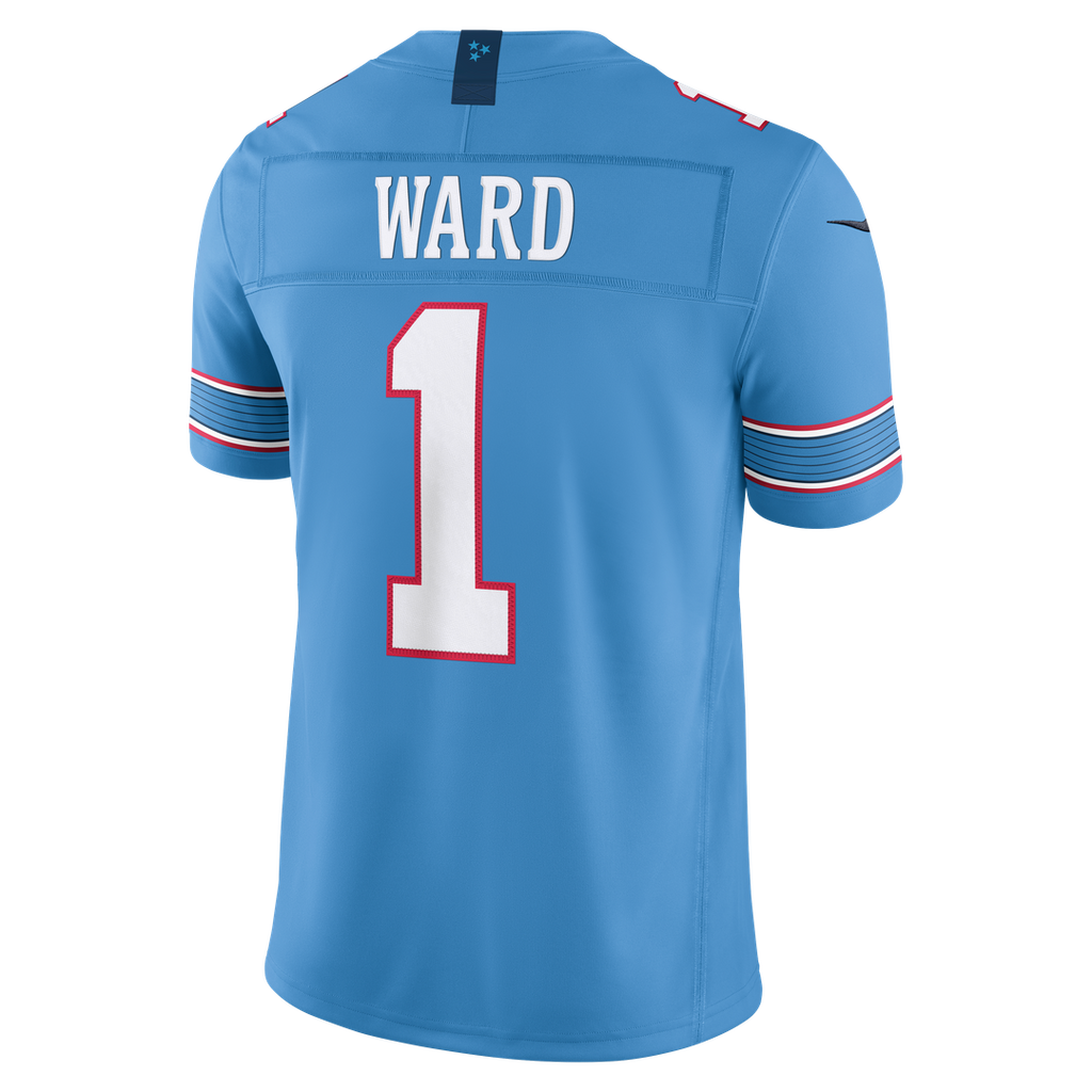 Cameron Ward Tennessee Titans Nike Vapor F.U.S.E. Stitched Limited Jersey - White