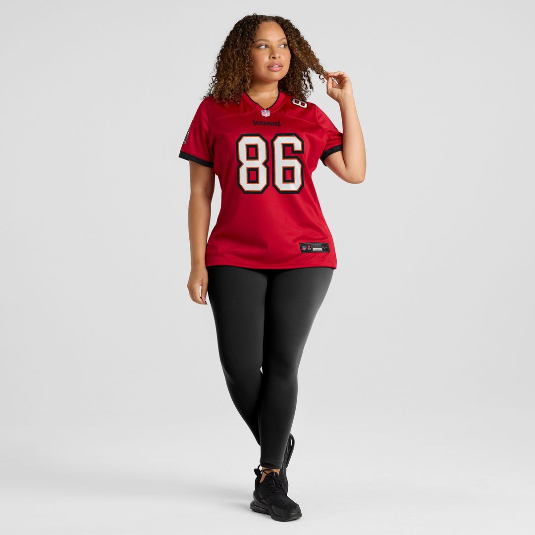 Evan Deckers Tampa Bay Buccaneers Nike Women's Team Game Jersey -  Red