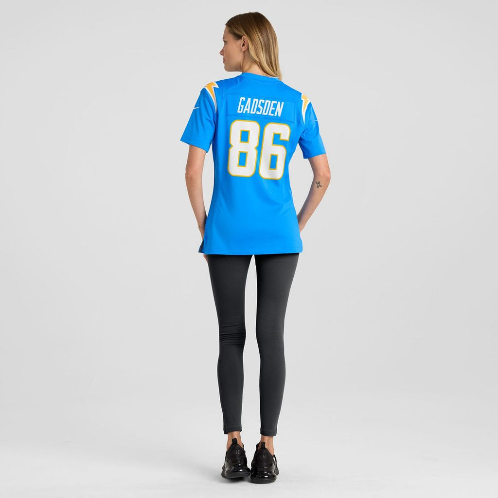Oronde Gadsden Los Angeles Chargers Nike Women's Alternate Charger Power Game Jersey -  Gold