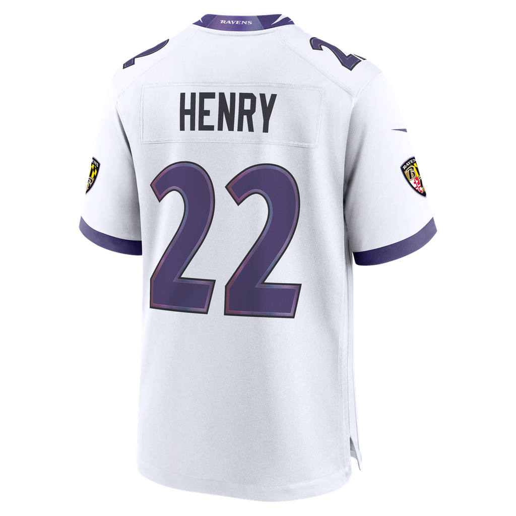 Derrick Henry Baltimore Ravens Nike Game Jersey - White
