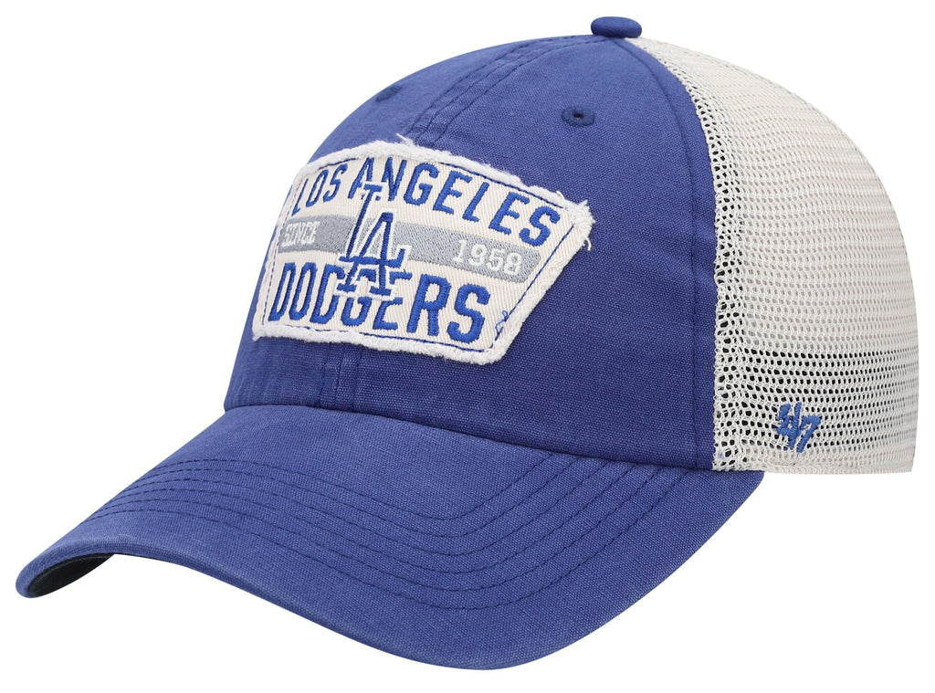 Los Angeles Dodgers Crawford 47 Brand Clean Up Adjustable Hat Official Team Hat Sports Fan Cap Official NFL Team Hat Football Fan Cap