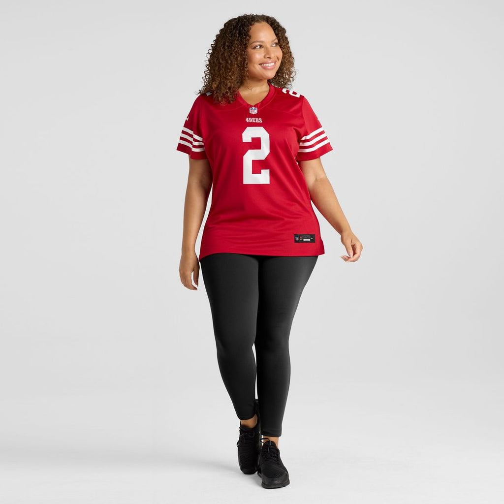 Deommodore Lenoir San Francisco 49ers Nike Women's  Game Jersey -  Scarlet