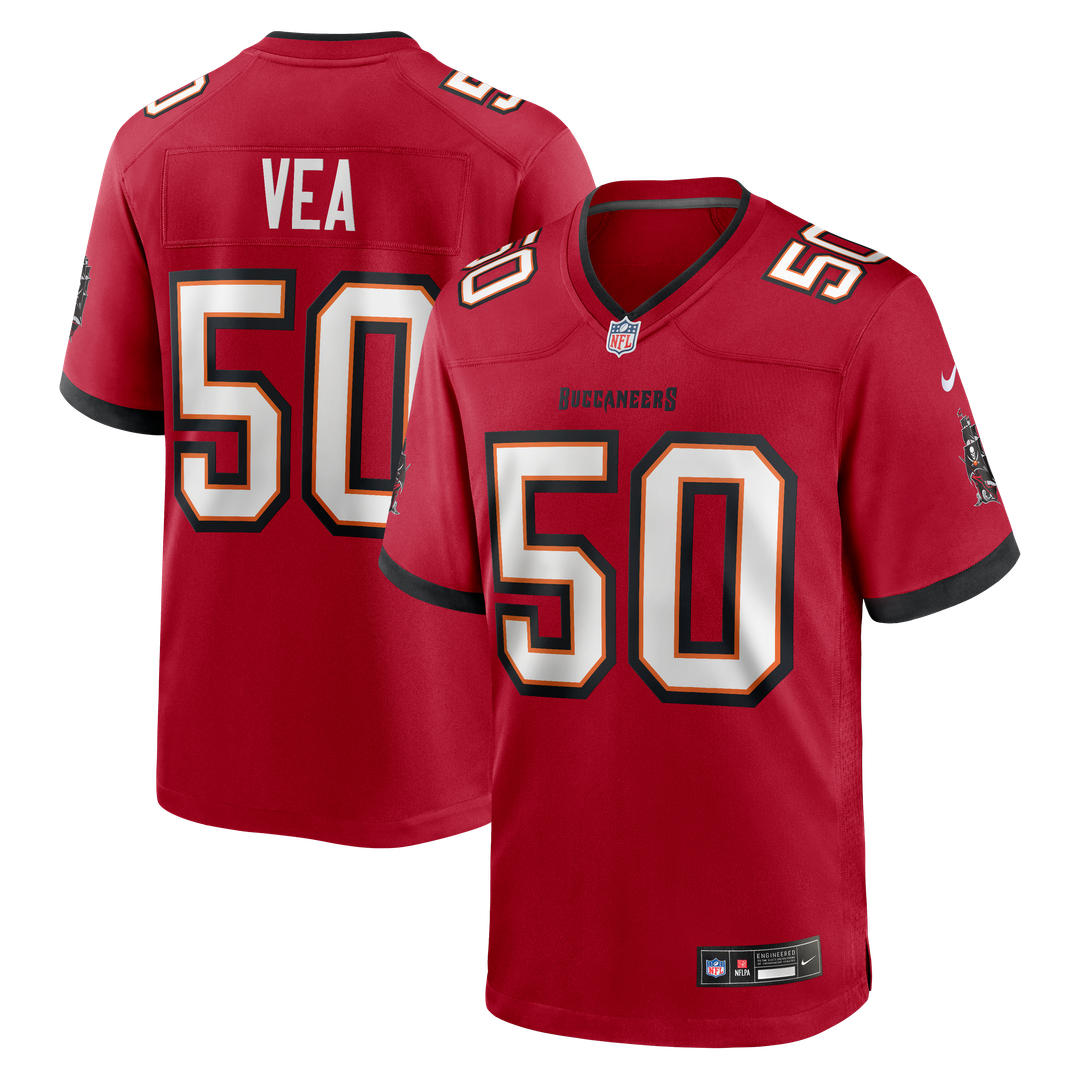 Vita Vea Tampa Bay Buccaneers Nike  Game Jersey -  Red