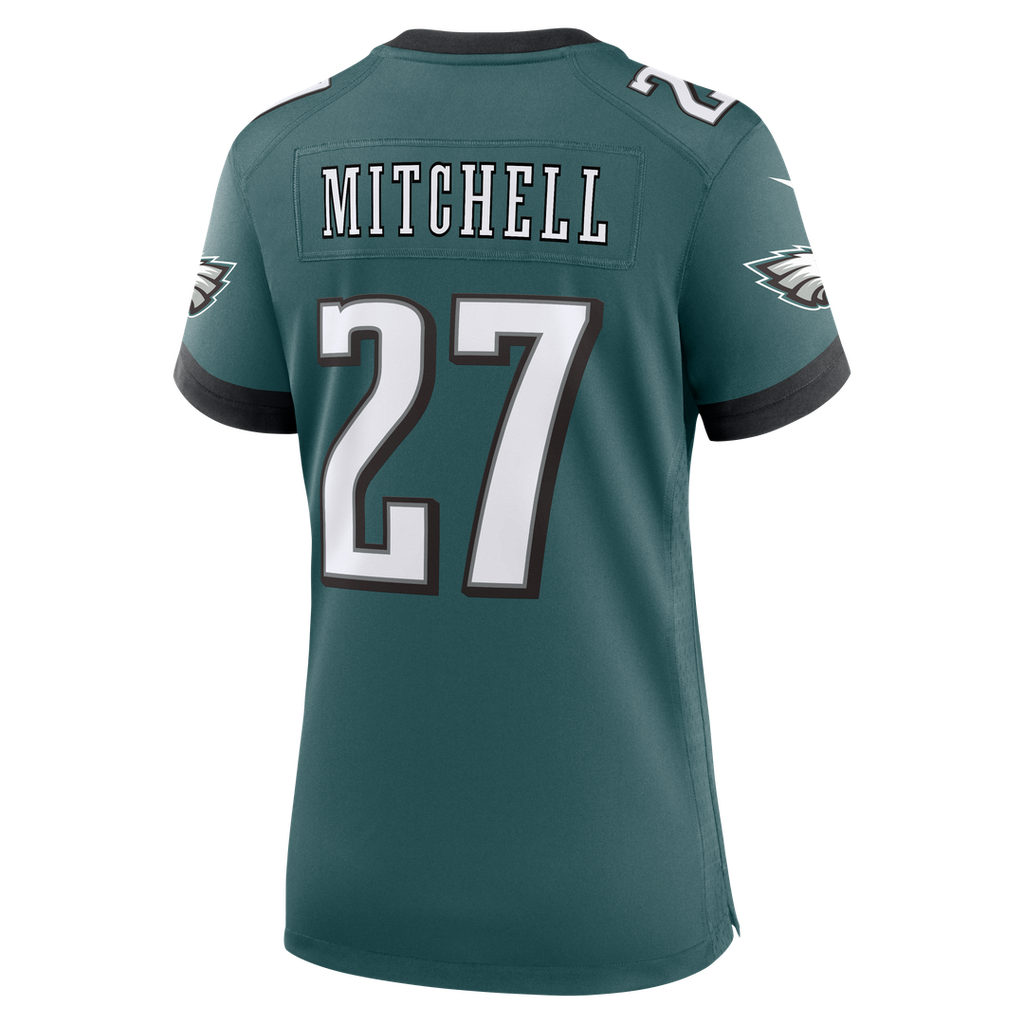 Quinyon Mitchell Philadelphia Eagles Nike Women's Team Game Jersey -  Midnight Green