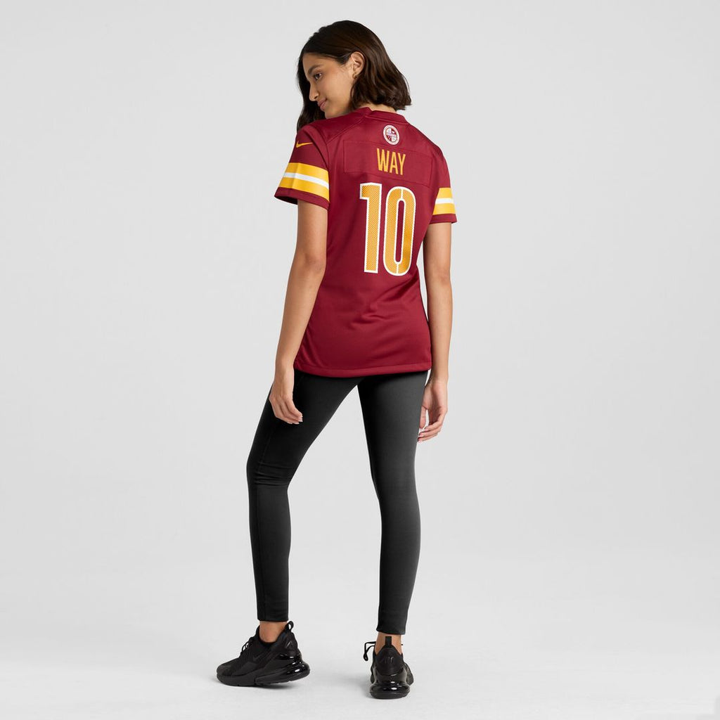 Tress Way Washington Commanders Nike Women's Team Game Jersey -  Burgundy