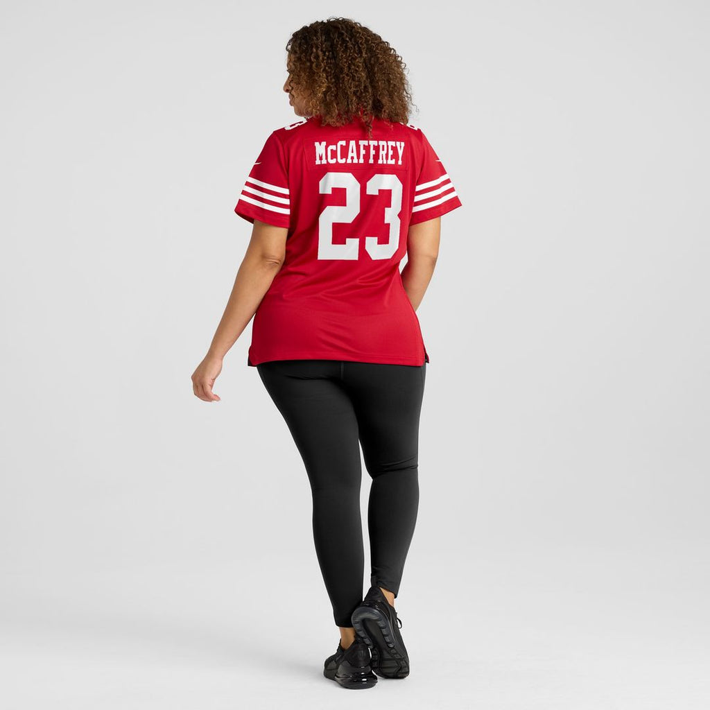 Christian McCaffrey San Francisco 49ers Nike Women's Player Jersey - Scarlet