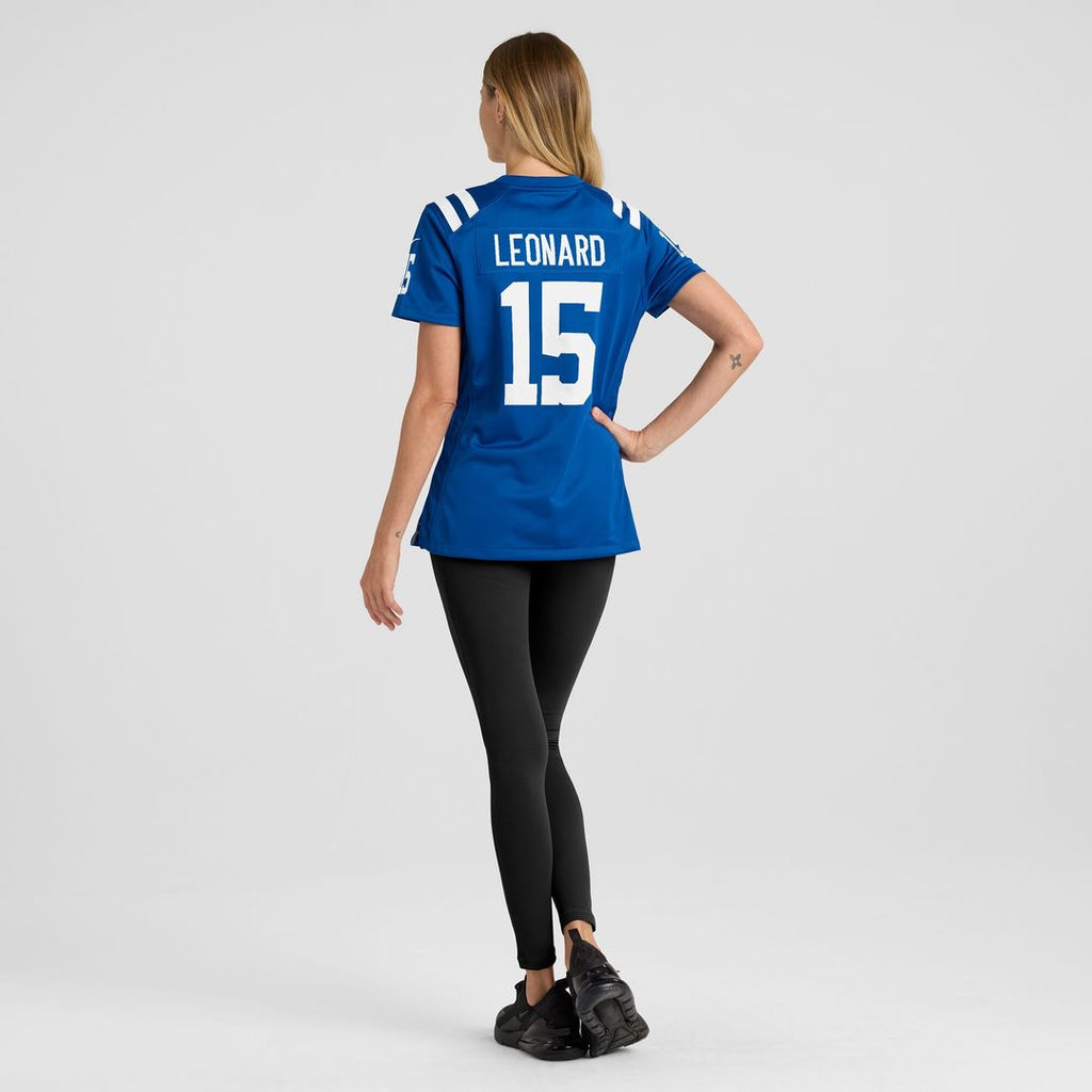 Riley Leonard Indianapolis Colts Nike Women's Team Game Jersey -  Royal
