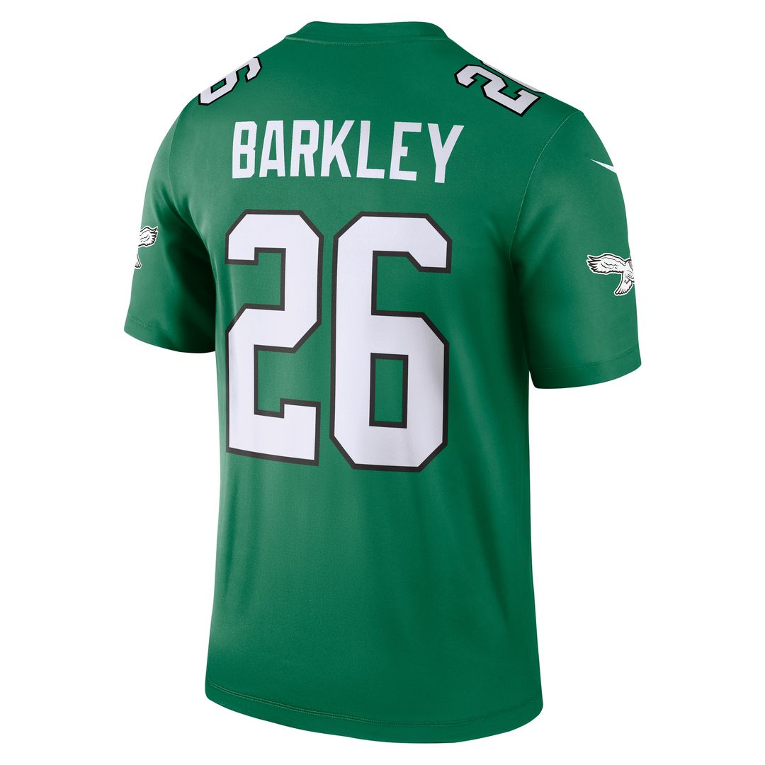 Saquon Barkley Philadelphia Eagles Nike Legend Player Performance Top - Kelly Green