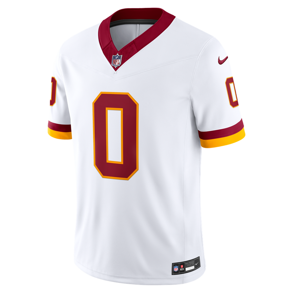 Mike Sainristil Washington Commanders Nike Vapor F.U.S.E. Stitched Limited Jersey - White