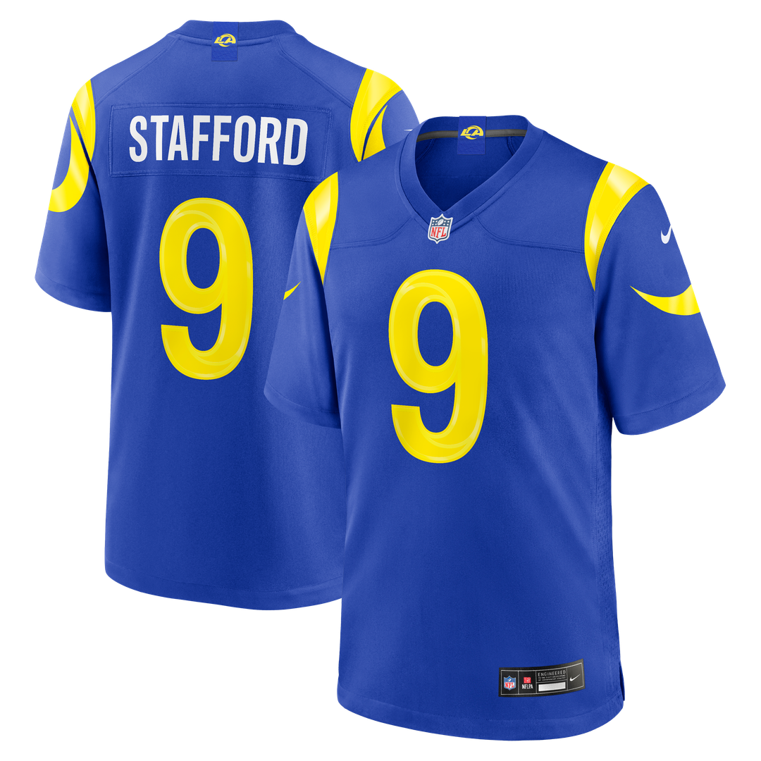 Matthew Stafford Los Angeles Rams Nike White Game Player Jersey - White