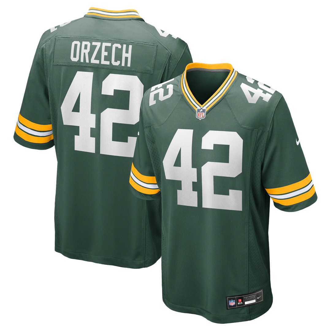 Matt Orzech Green Bay Packers Nike  Game Jersey -  Green