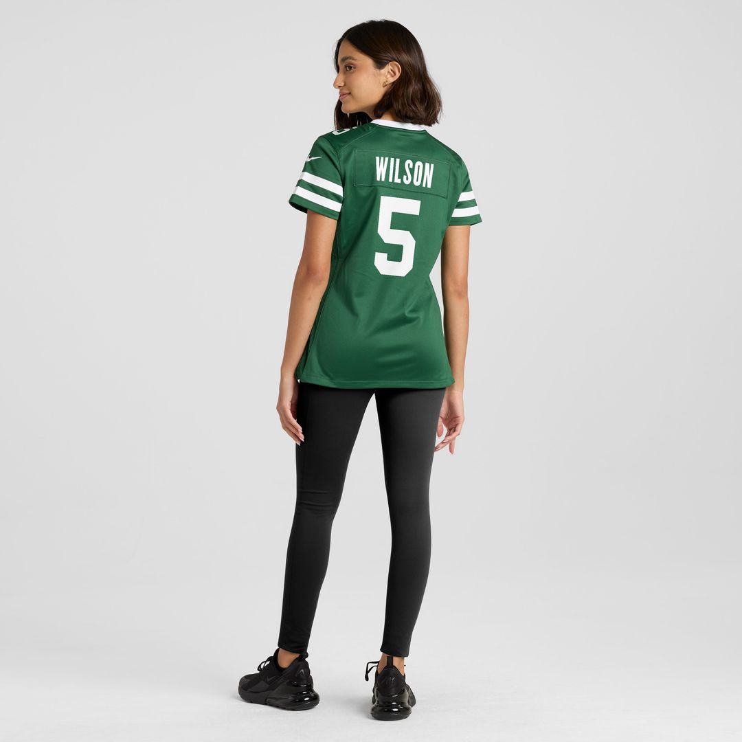 Garrett Wilson New York Jets Nike Women's Game Jersey - Legacy Green