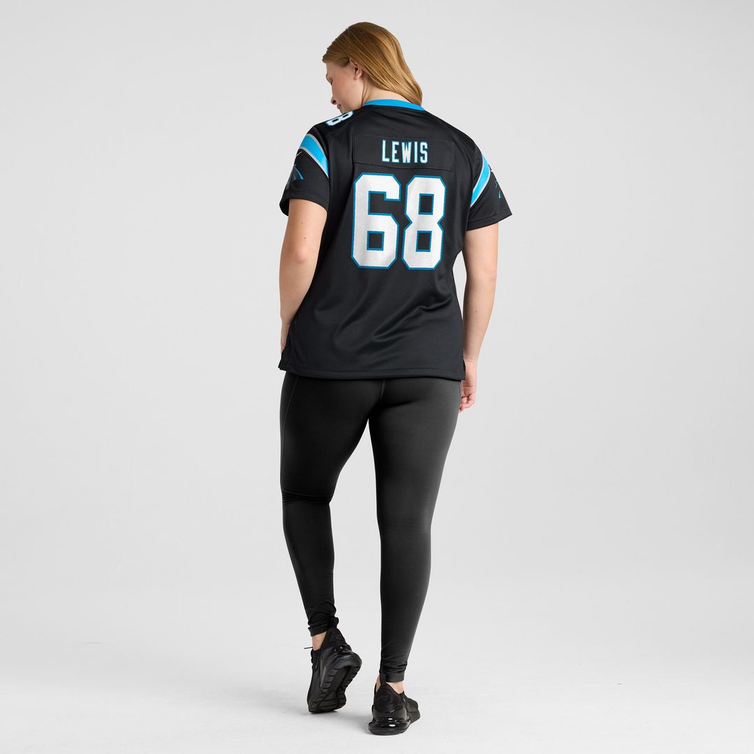 Damien Lewis Carolina Panthers Nike Women's  Game Jersey -  Black