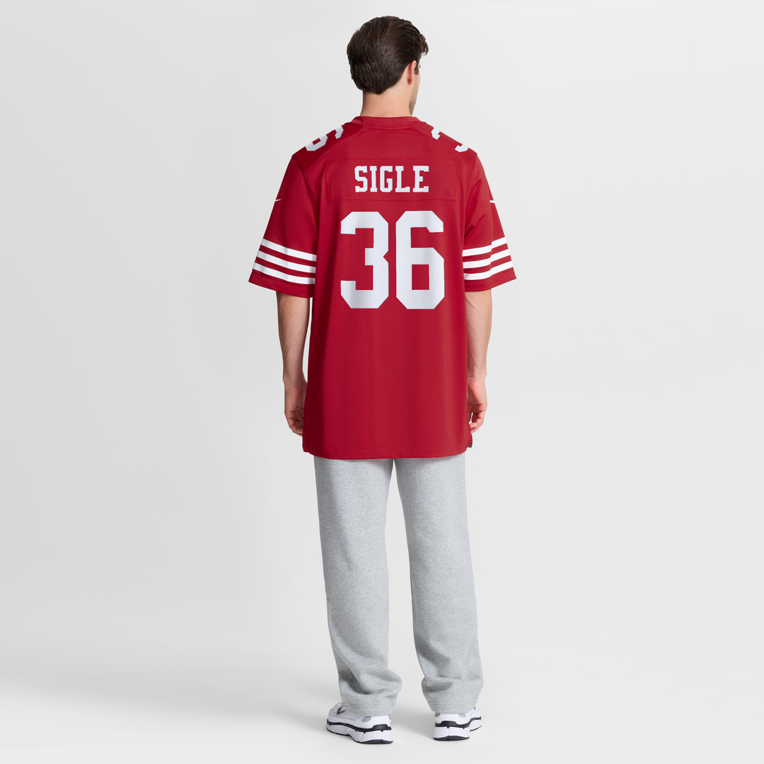 Marques Sigle San Francisco 49ers Nike Team Game Jersey -  Scarlet