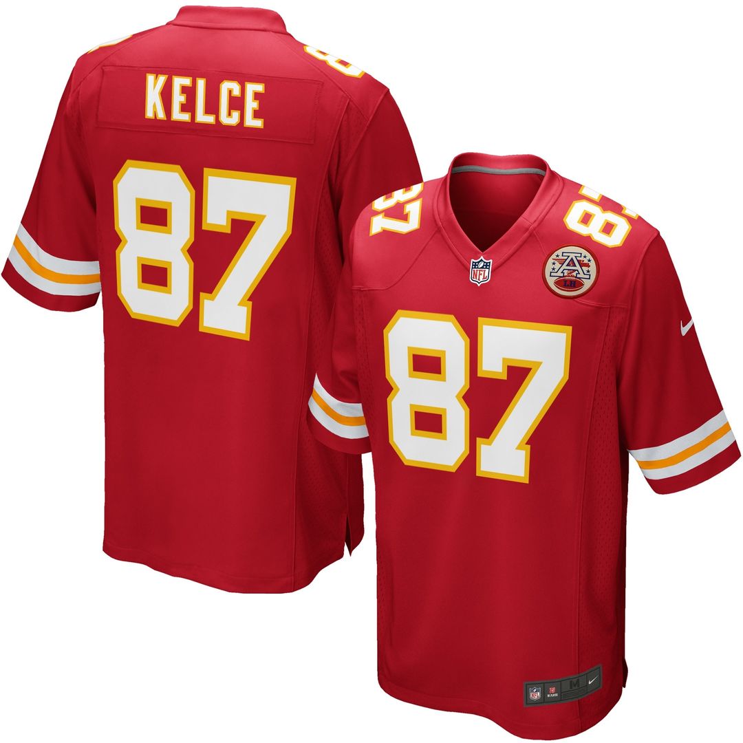 Travis Kelce Kansas City Chiefs Nike Youth Game Jersey - White