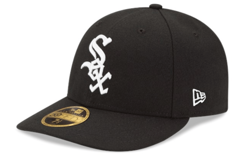 Men s Chicago White Sox New Era Black Authentic Collection On Field Low Profile Game 59FIFTY Fitted Hat Official Team Hat Sports Fan Cap Official NFL