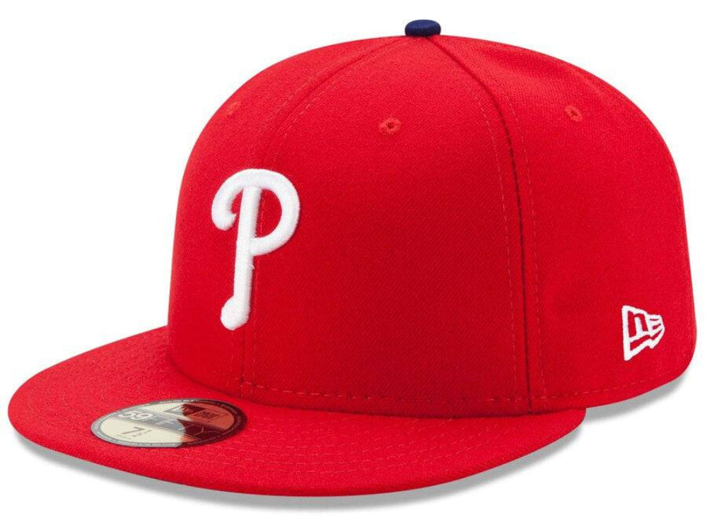 Men s Philadelphia Phillies Authentic Collection On-Field 59FIFTY Fitted Hat Official Team Hat Sports Fan Cap Official NFL Team Hat Football Fan Cap