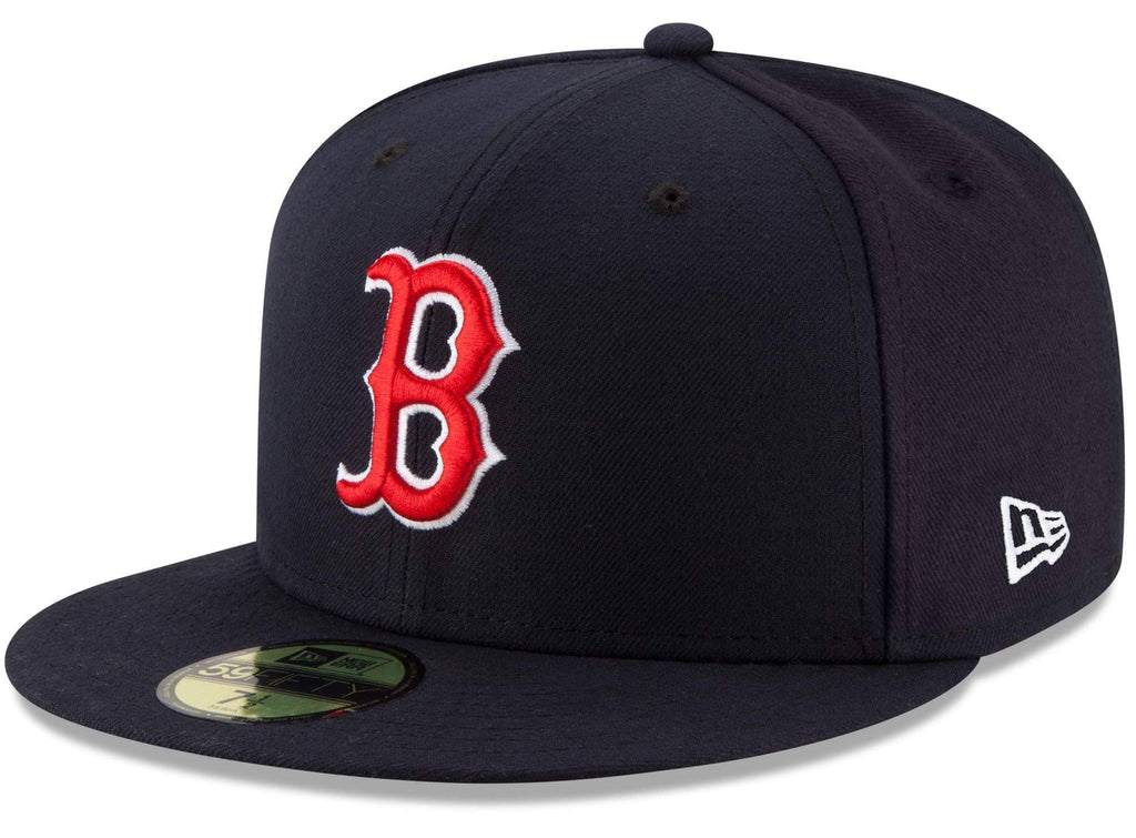 Men s Boston Red Sox New Era Navy Game Authentic Collection On-Field 59FIFTY Fitted Hat Official Team Hat Sports Fan Cap Official NFL Team Hat