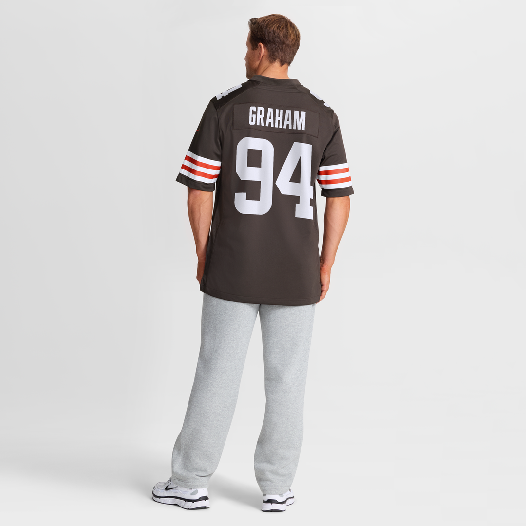 Mason Graham Cleveland Browns Nike Game Jersey - Brown