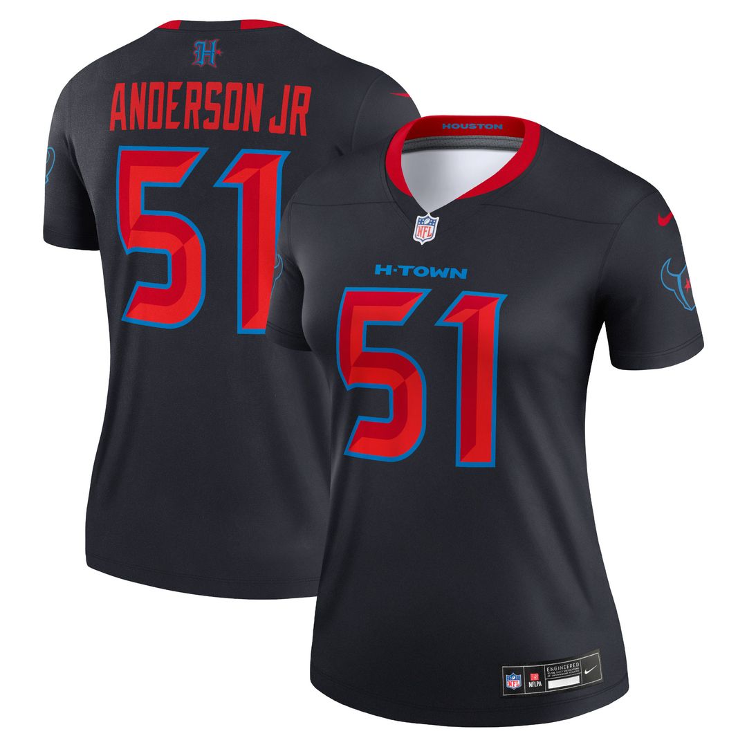 Will Anderson Jr. Houston Texans Nike Women's Alternate Legend Player Performance Top -  Red