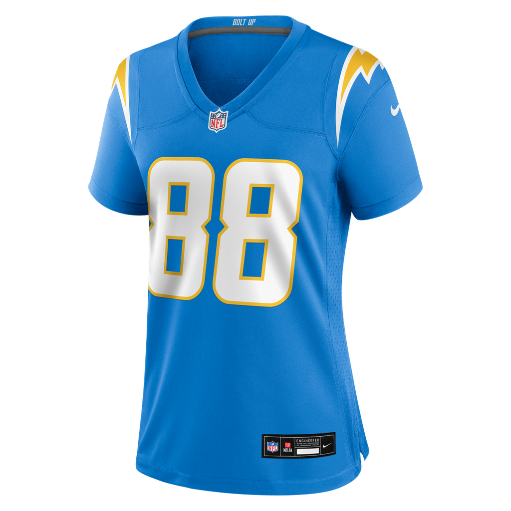 Charlie Kolar Los Angeles Chargers Nike Women's Team Game Jersey -  Powder Blue