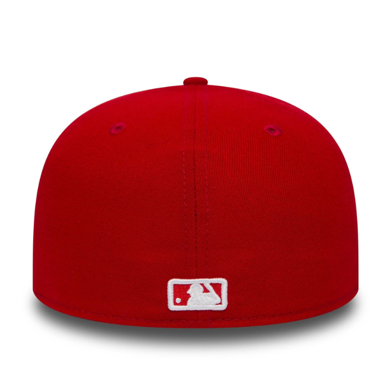 New York Yankees MLB League Essential 59FIFTY Fitted New Era Red White Official Team Hat Sports Fan Cap Official NFL Team Hat Football Fan Cap