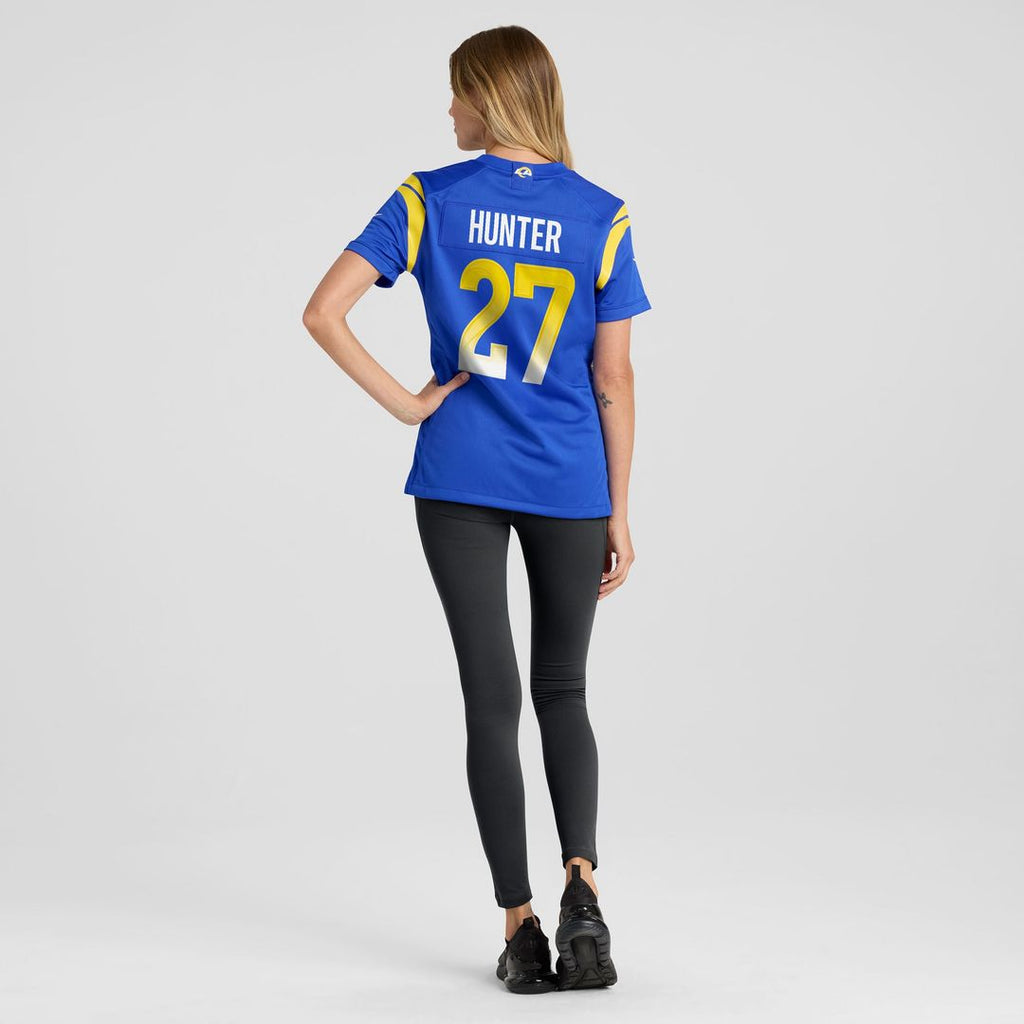 Jarquez Hunter Los Angeles Rams Nike Women's Team Game Jersey -  Royal