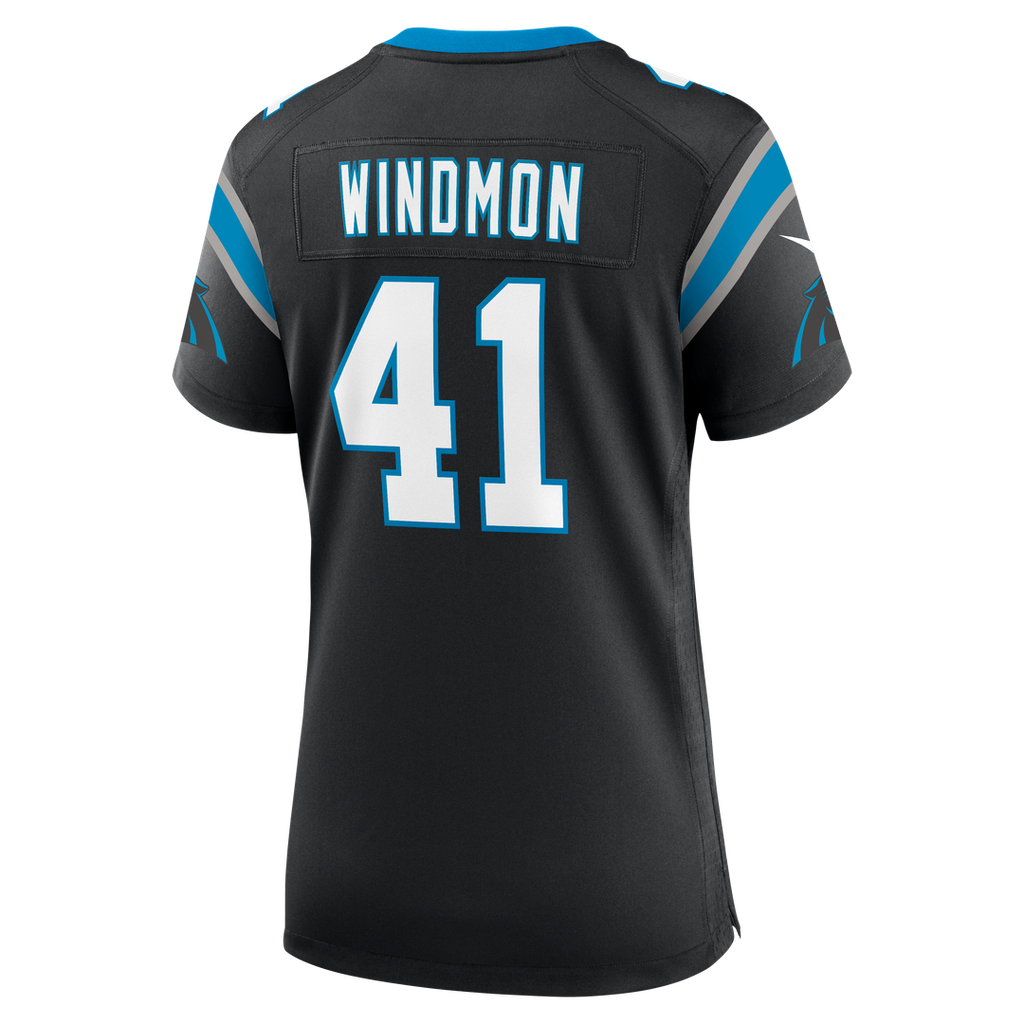 Jacoby Windmon Carolina Panthers Nike Women's Team Game Jersey -  Black