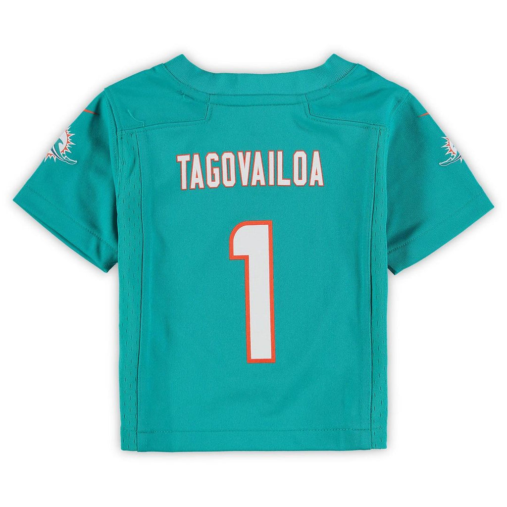 Tua Tagovailoa Miami Dolphins Nike Infant Team  Player Game Jersey - Aqua