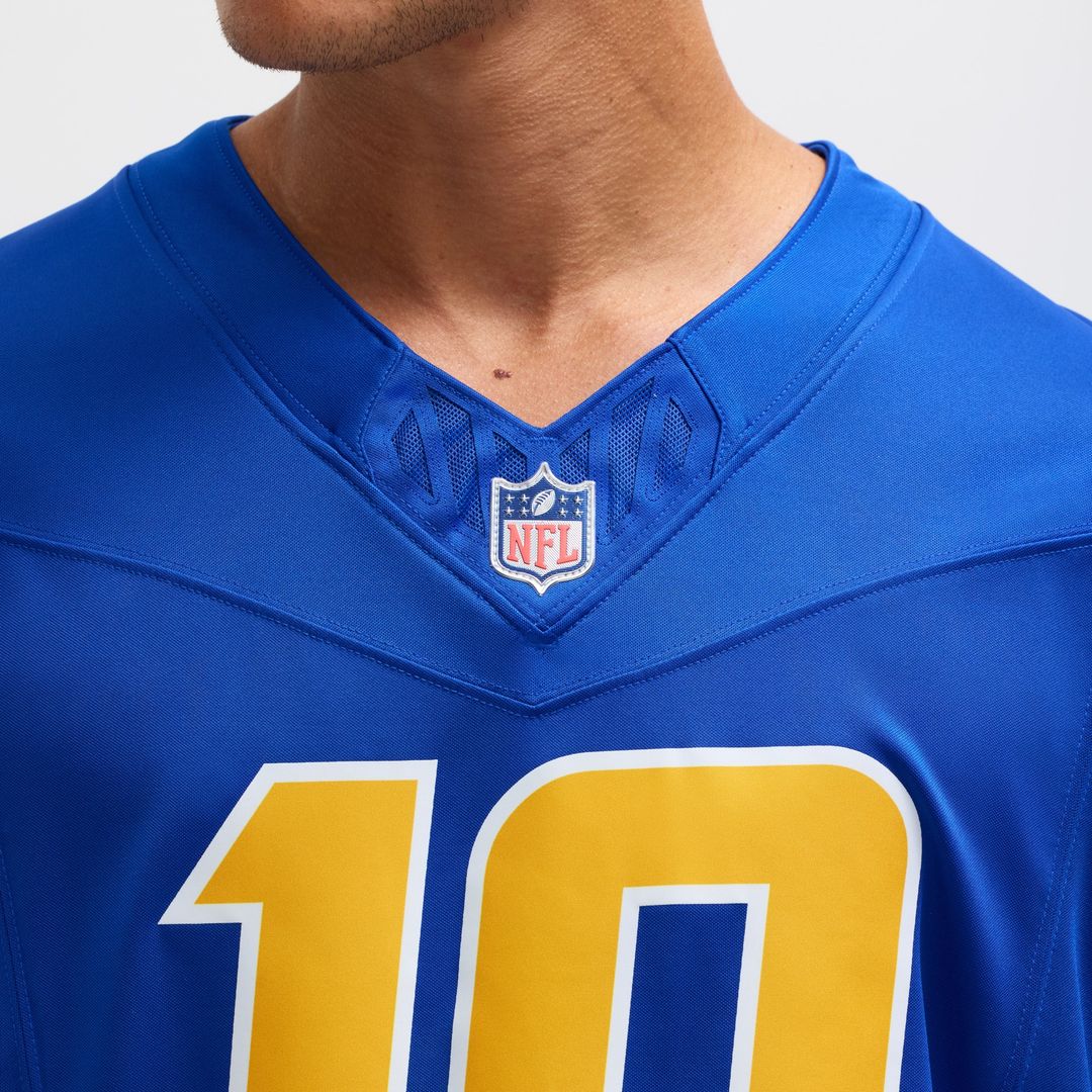 Justin Herbert Los Angeles Chargers Nike Vapor F.U.S.E. Limited Jersey - Powder Blue