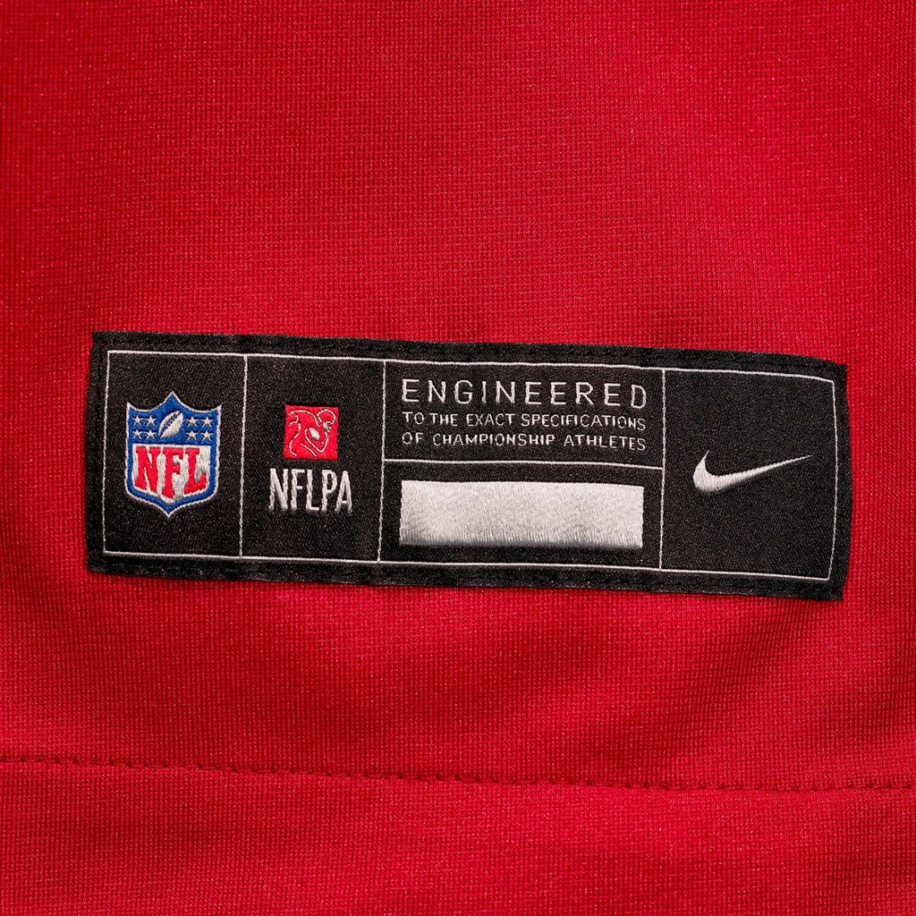 Josh Simmons Kansas City Chiefs Nike Team Game Jersey -  Red