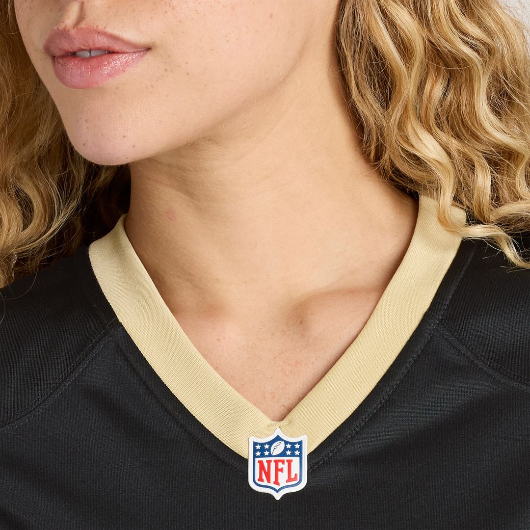 Davon Godchaux New Orleans Saints Nike Women's Team Game Jersey -  Black