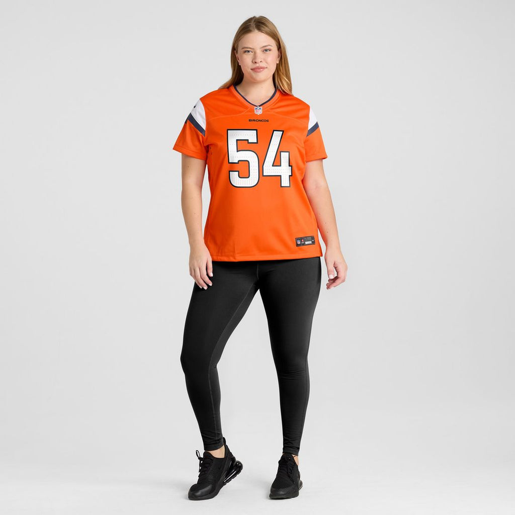 Alex Forsyth Denver Broncos Nike Women's Team Game Jersey -  Orange