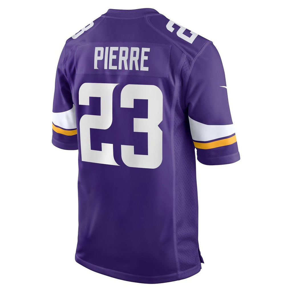 James Pierre Minnesota Vikings Nike Team Game Jersey -  Purple