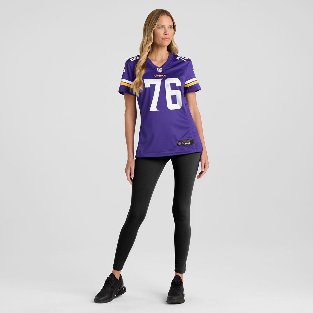 Will Fries Minnesota Vikings Nike Women's Team Game Jersey -  Purple