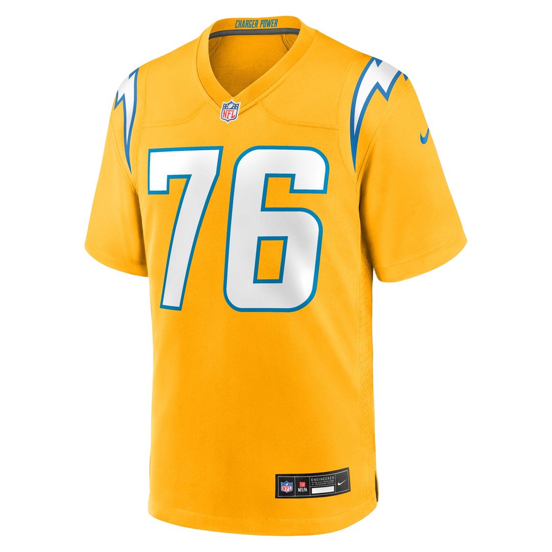 Joe Alt Los Angeles Chargers Nike Alternate Super Chargers Game Player Jersey - Navy