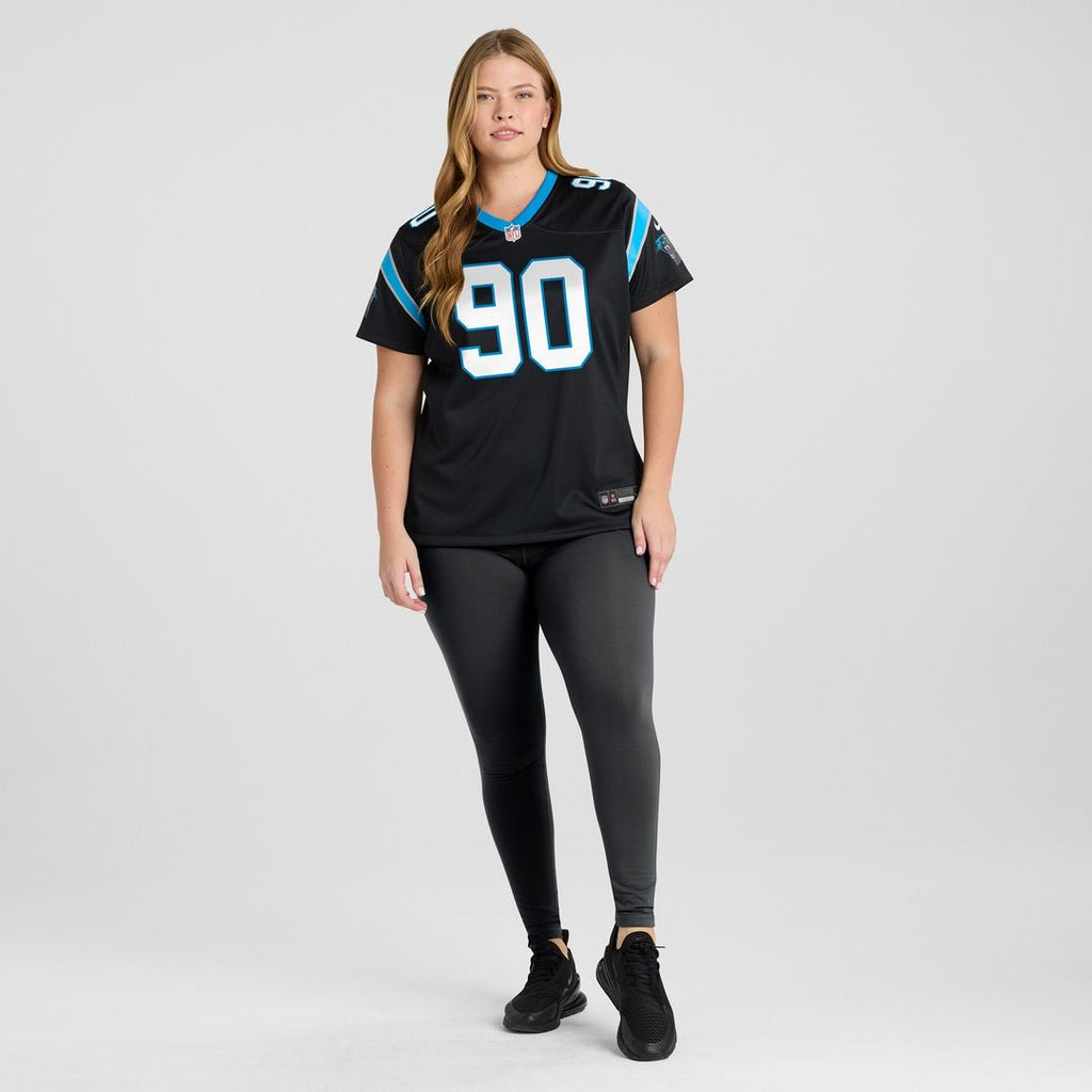 Julius Peppers Carolina Panthers Nike Women's Retired Player Game Jersey - Black