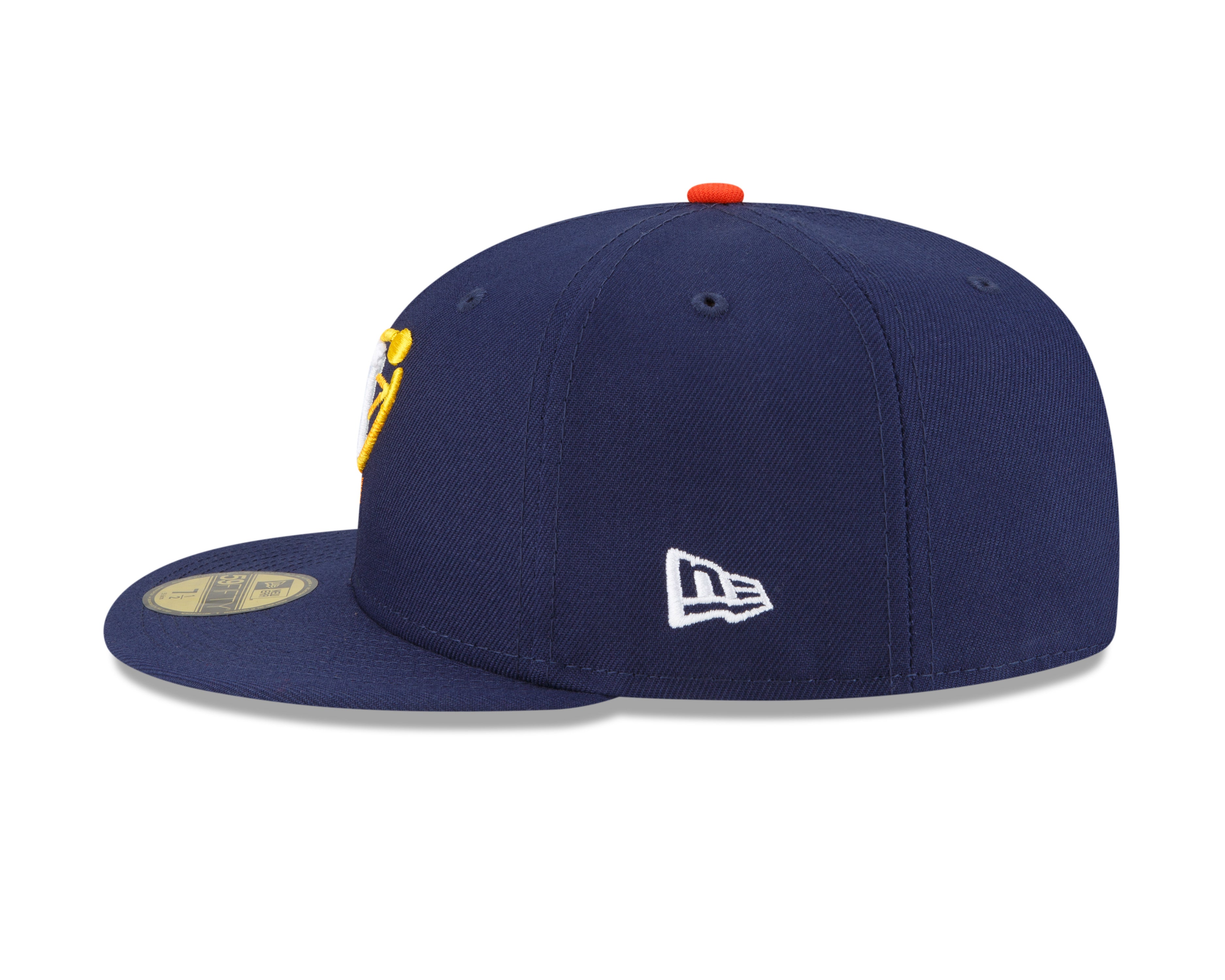Men s Houston Astros New Era Navy City Connect 59FIFTY Fitted Hat Official Team Hat Sports Fan Cap Official NFL Team Hat Football Fan Cap