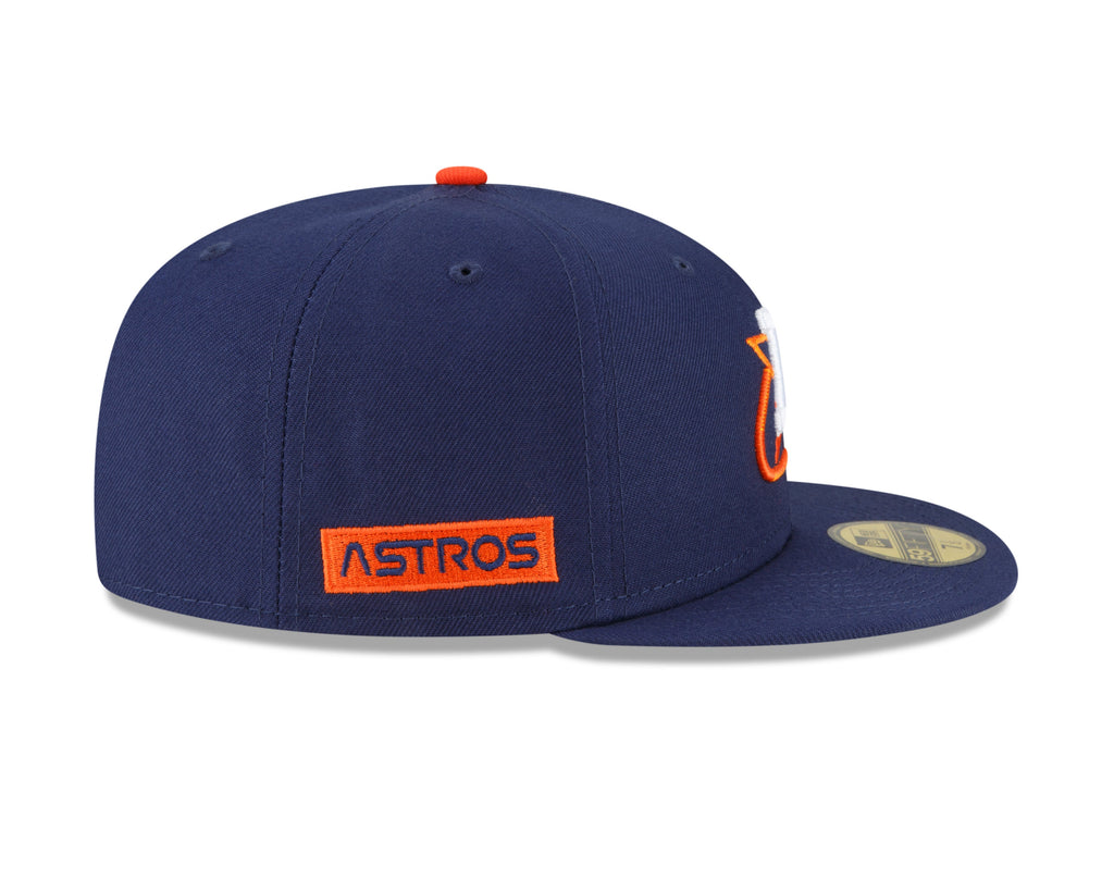 Men s Houston Astros New Era Navy City Connect 59FIFTY Fitted Hat Official Team Hat Sports Fan Cap Official NFL Team Hat Football Fan Cap