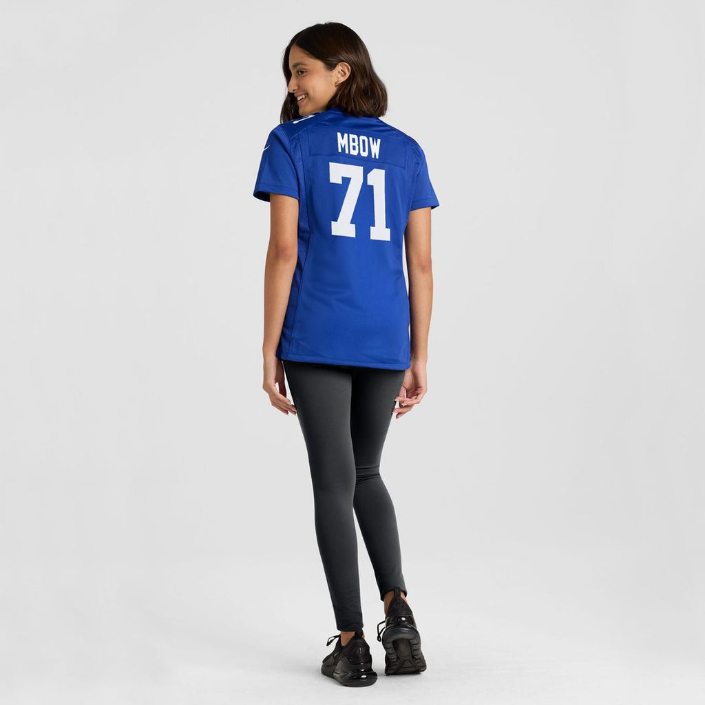 Marcus Mbow New York Giants Nike Women's Team Game Jersey -  Royal